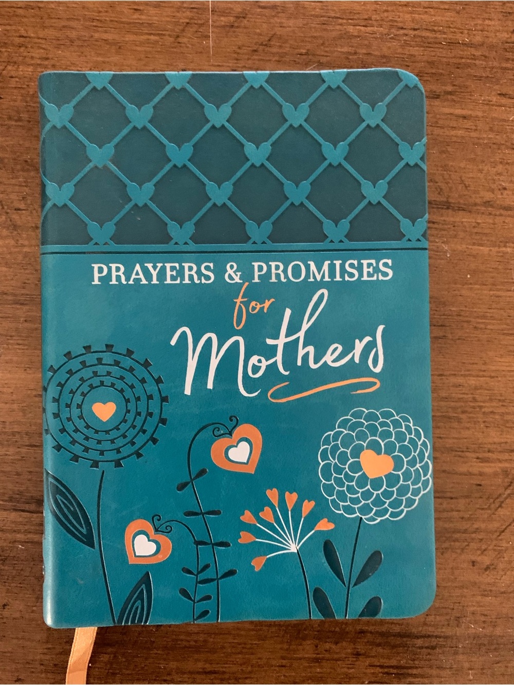 Prayers & Promises for Mothers Teal Floral Journal